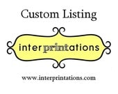 Custom Listing for Stephanie - 50 Tented Place Cards (Vintage Die Cut)