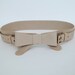 Sand Bow Belt By Carolina Benoit