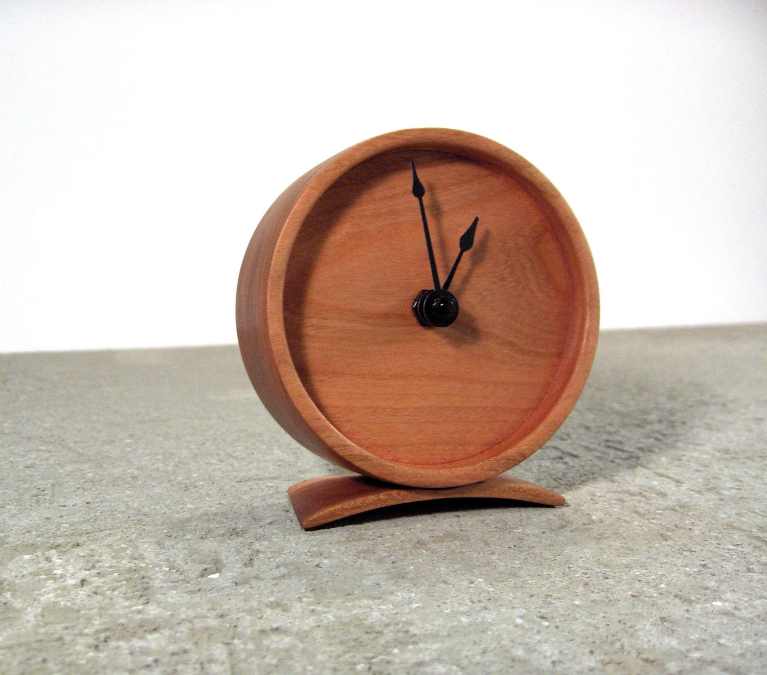 Cherry Wood Clock - Solid wood clock