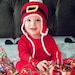 Crochet PATTERN - Santa Belt Hat - Instant download