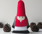 Felt nisse mother decoration Christmas holiday winter
