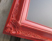 LARGE CHALKBOARD For Kitchen Decorative Tuscan Red Magnetic Chalkboard Chalk board 44"x32" Large Chalkboard for Home Office Organizer