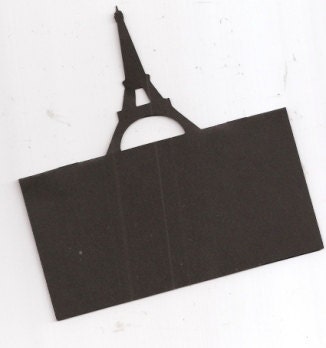 Eiffel tower place card set of 6