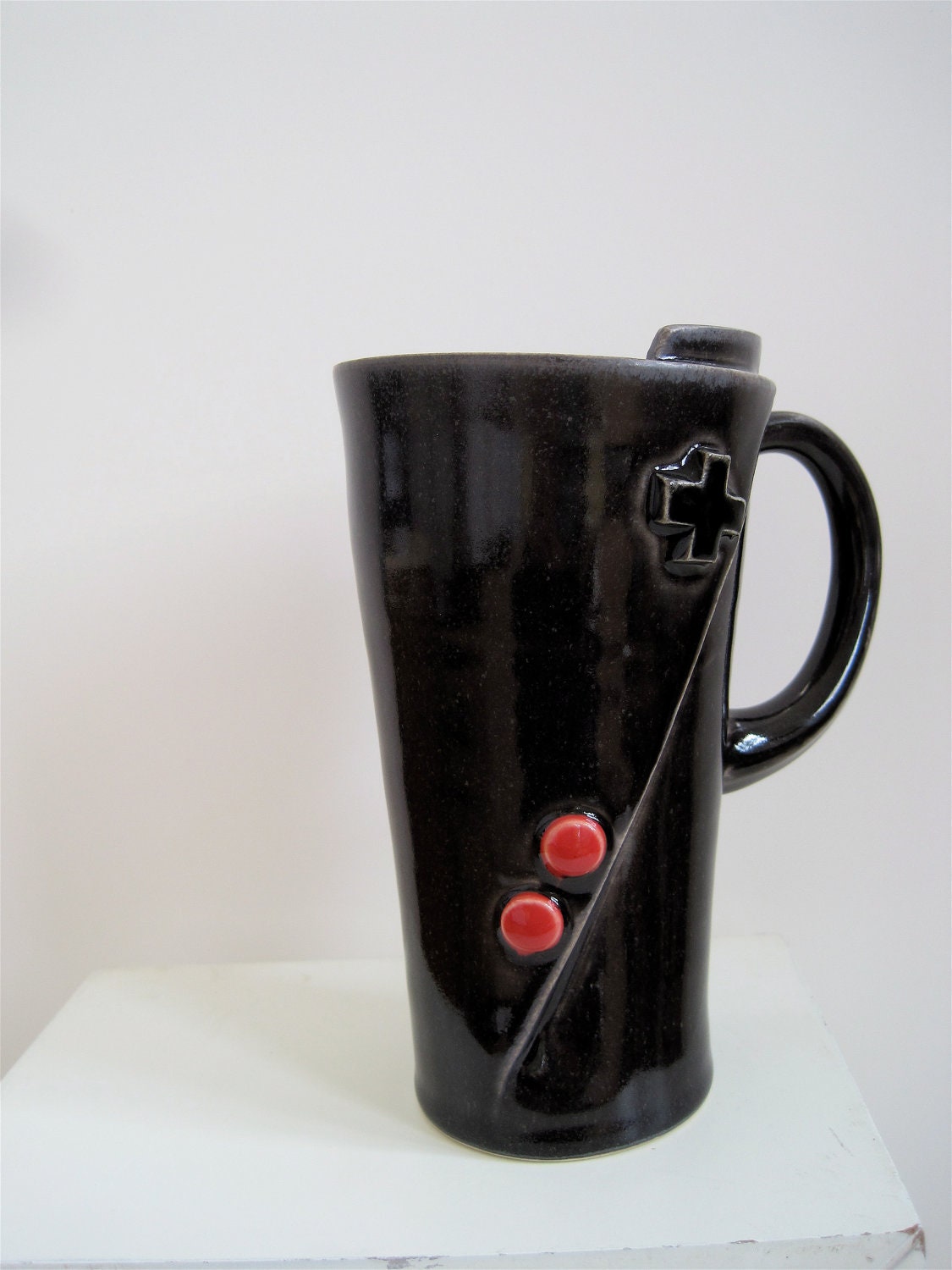 Custom Listing for Shallin - Lefty Original Nintendo Controller Coffee Mug for the Vintage gamer. Oldschool Love
