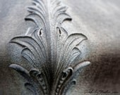 Granite Scroll 11x14 : gothic photo art nouveau sculpture cemetery photography home decor fine art print