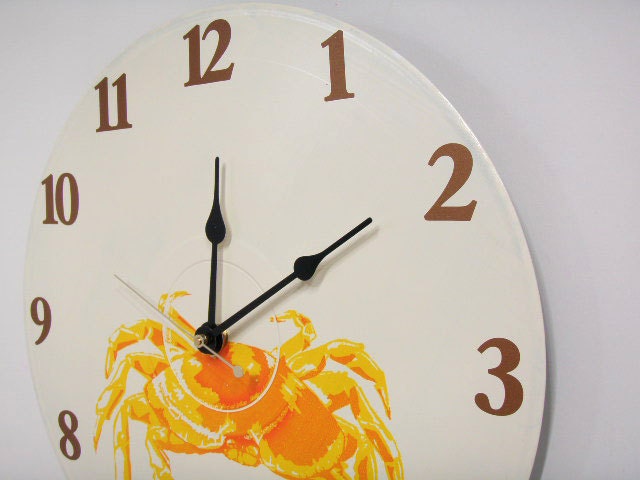 Crab Wall Clock