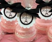 Set of 10 Macaroon Macaron Soap Gift  Paris Party Favors Spring Birthday