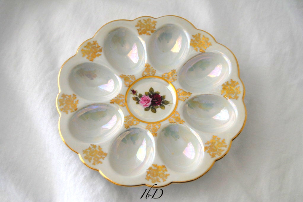 Czechoslovakia Egg Plate