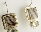 Natural Elegance Sterling Silver Earrings