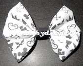 Kingdom Hearts icons hair bow or bow tie