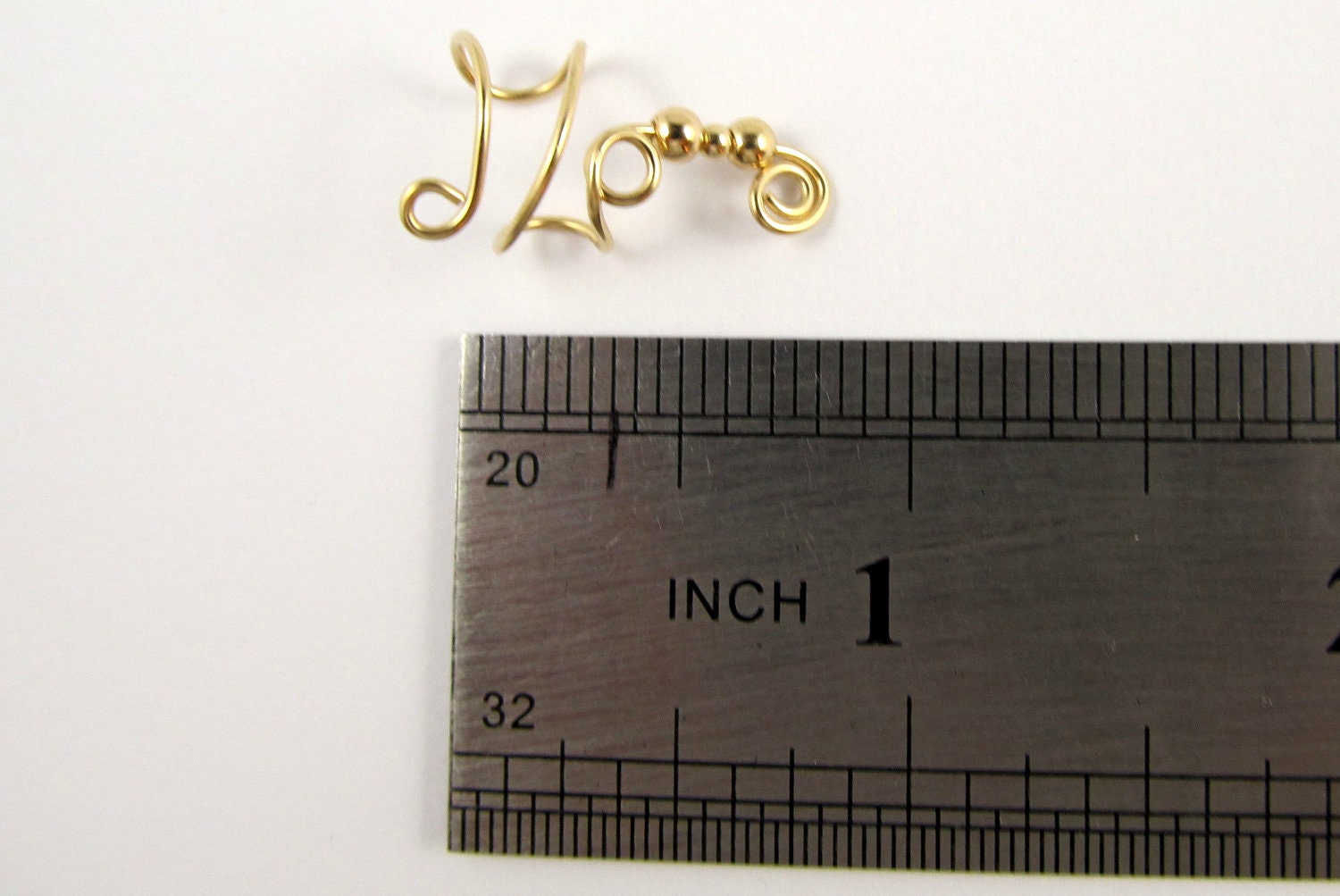 Ear Cuff 14K gold filled Cartilage Non Pierced Round Beads