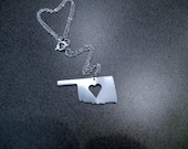 I Heart Oklahoma Necklace