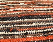 Handwoven Rug - 28x52 Recycled Materials