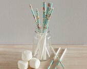 12 x Floral Treat Sticks
