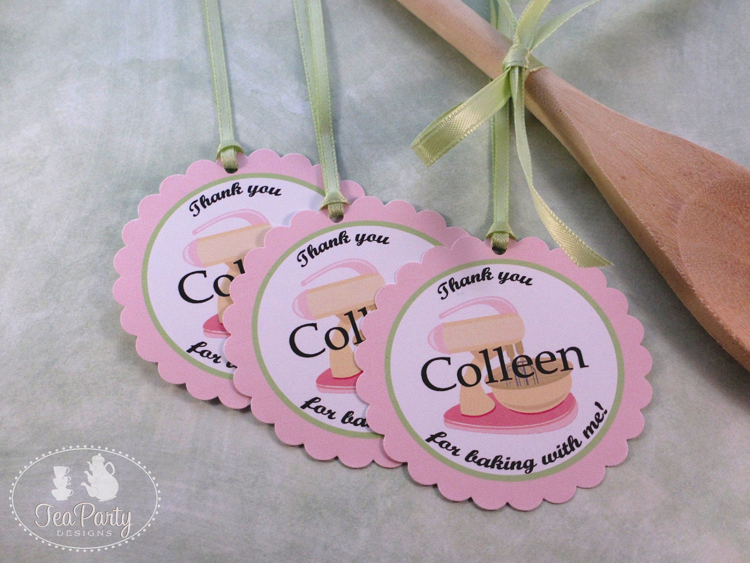 Bake Shoppe...Personalized Baking Party Favor Tags Il_170x135