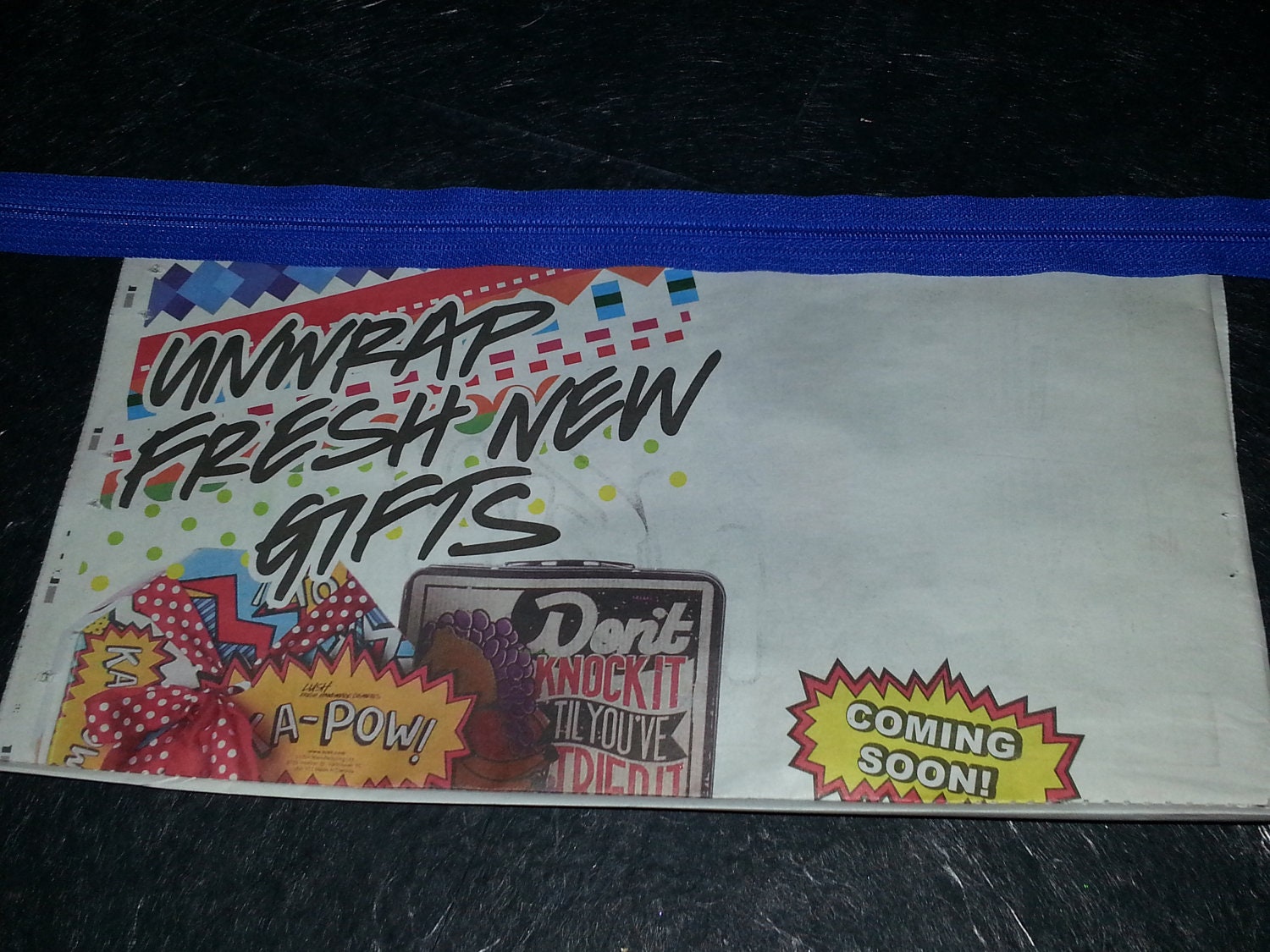 Lush Times Unwrap New Gifts 2012  make-up bag