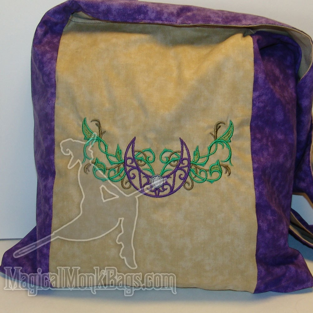 Elven Court Crescent Moon Magical Monk Bag