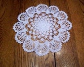 9" Crochet Doily Round Tabletop Kitchen and Dining Decor