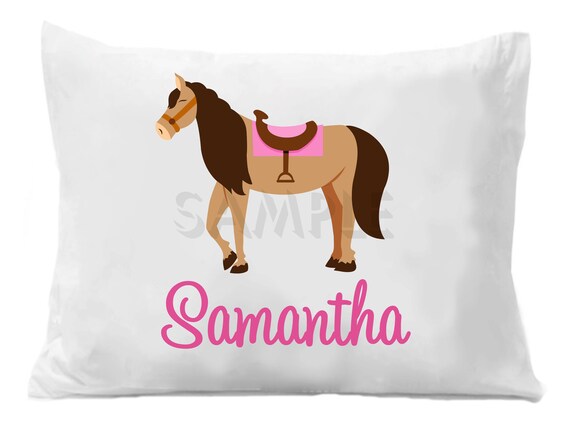Horse Pillow Case Personalized Horse Pillow Case Il_570xn