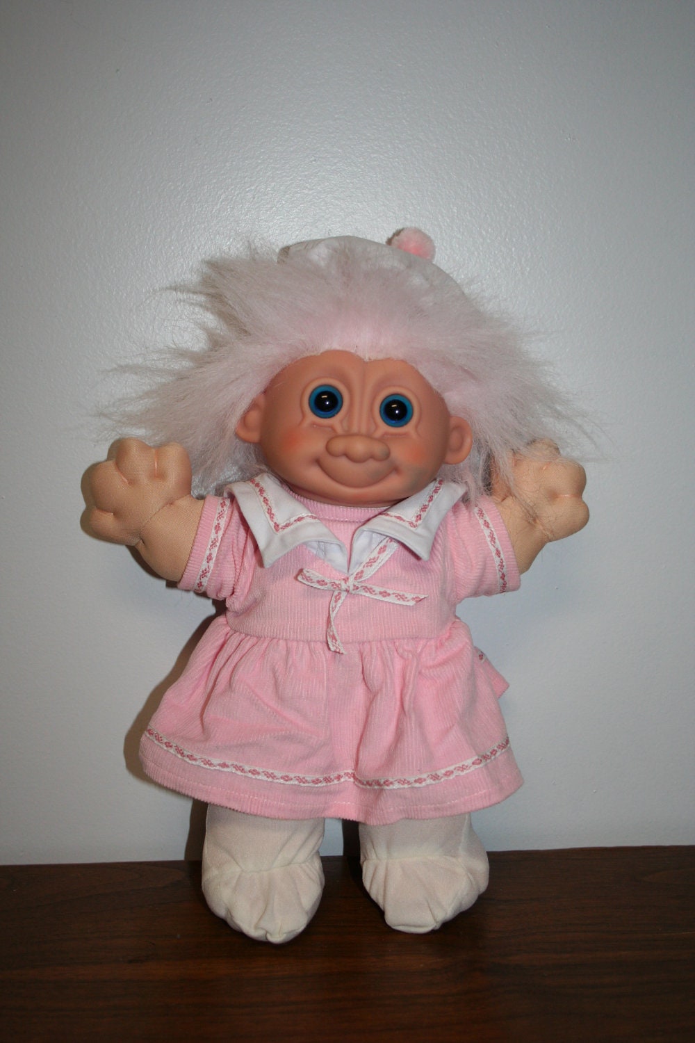 12" Russ Troll Kidz Doll, Pink Girl