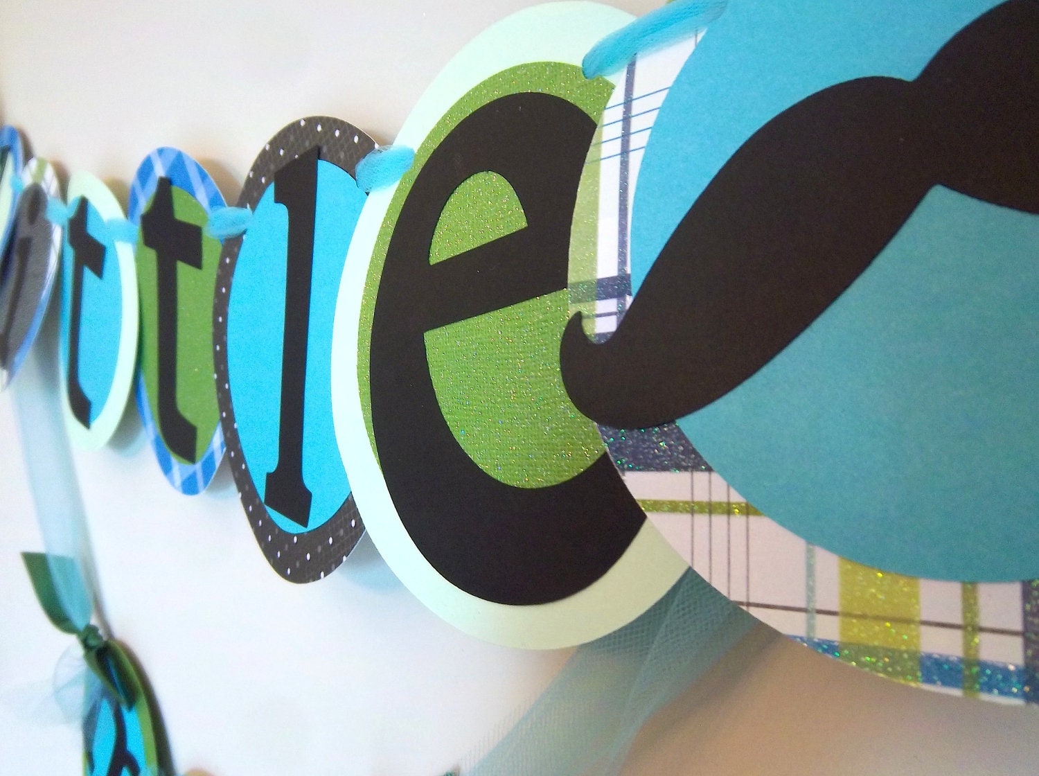 Mustache Bash-Little Man Moustache Banner