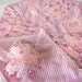 Shabby chic rose and stripe bunting MADE TO ORDER photo prop