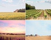 On the Road (Set of four 5x5 ) Fine Art Photographs