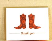 Thank You boots -  Set of 6