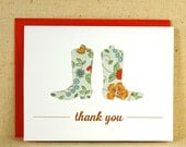 Thank You boots -  Set of 6