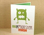 Halloween Card - Monster Mash