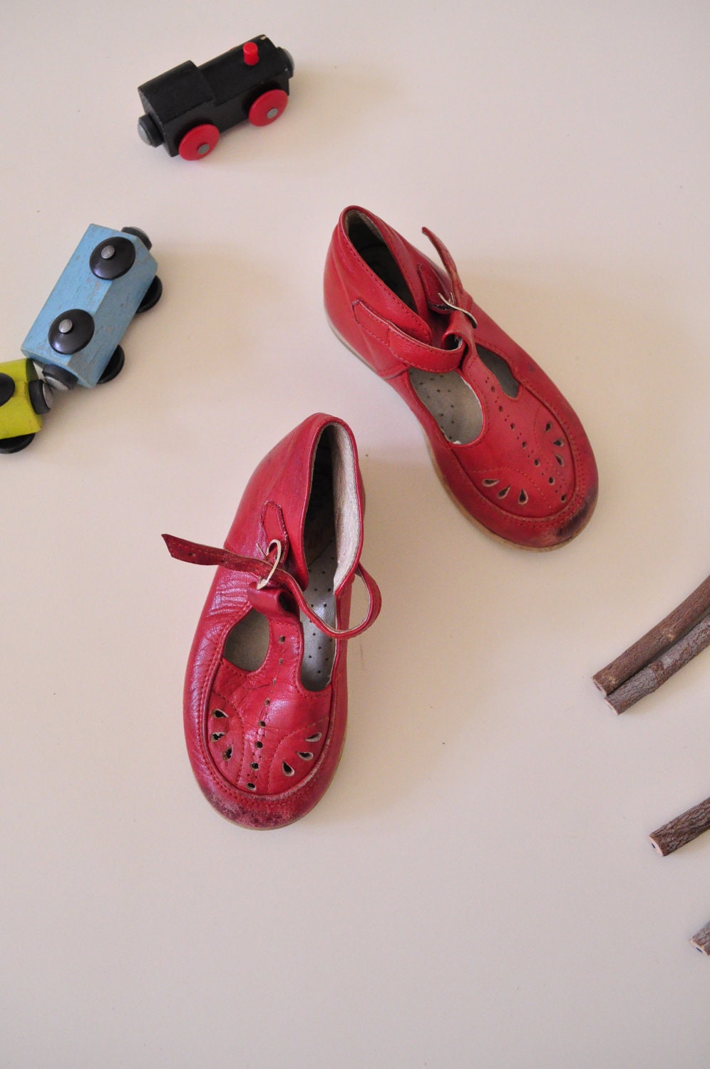 Vintage Toddler Mary Jane Fall Sandals