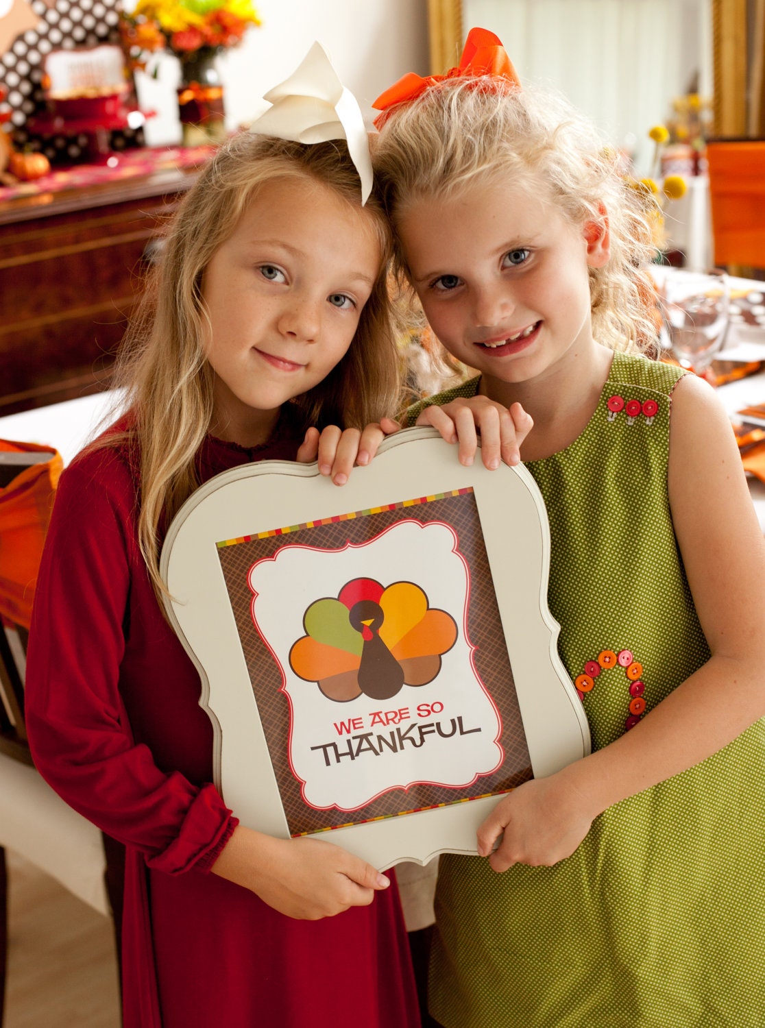 We are So Thankful Kid's Thanksgiving Printables Il_570xn