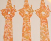 Rapunzel Tower Cut Outs, Die Cuts, Orange Vines - 16 Count