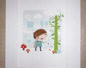 Jack and the Beanstalk Print