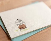 gift pack coffee and tea blank notecards