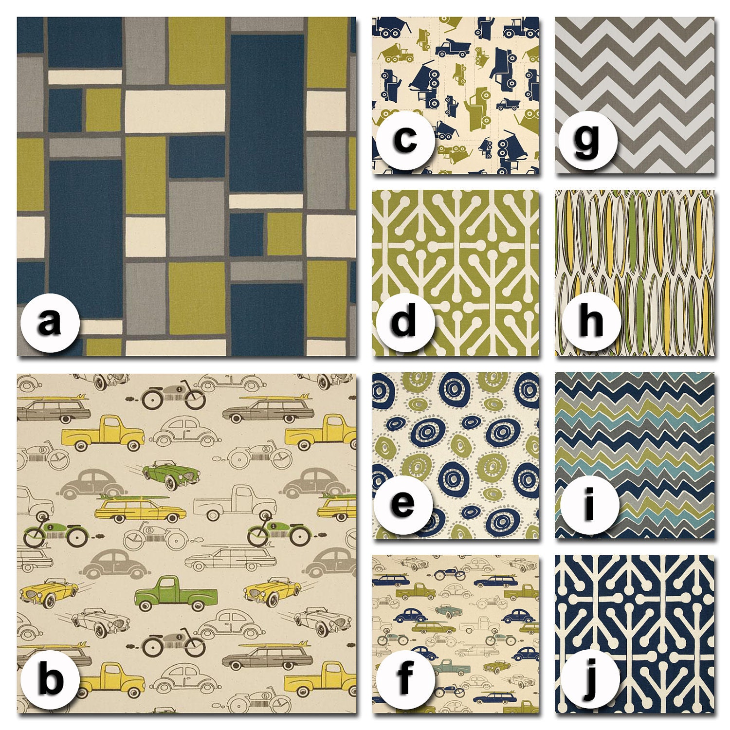 Custom Crib Bedding You Design   Bumper and Bedskirt in Natural and Blue