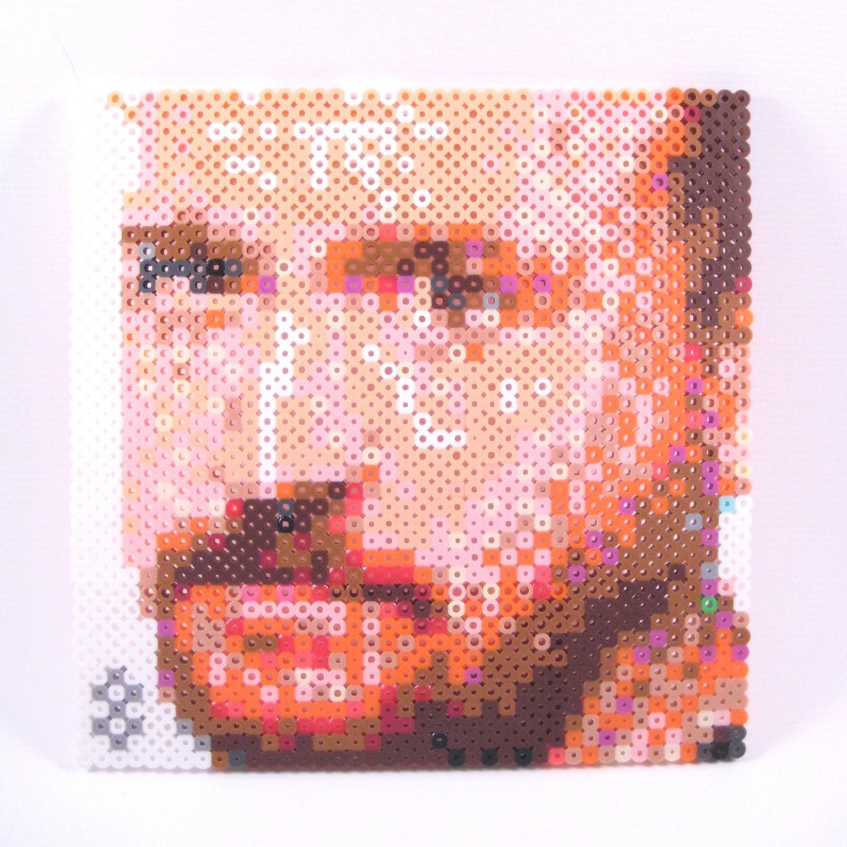 Mini Perler Portrait - Louis CK