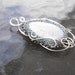 Burro Creek Pastelite Beaded and Sterling Wrapped Pendant