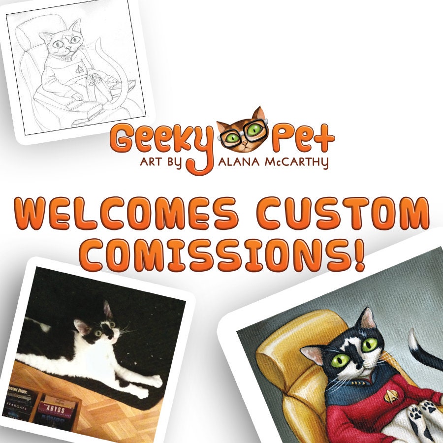Custom pet portrait - 8x8 or 8x10 original acrylic painting of your favorite pet cat or dog