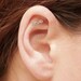 MINI Love Cartilage Earring, Sterling Silver or Gold Filled