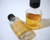 Small Glass Medicine Bottle with Lids 2 Pharmacutical Bottles SALE