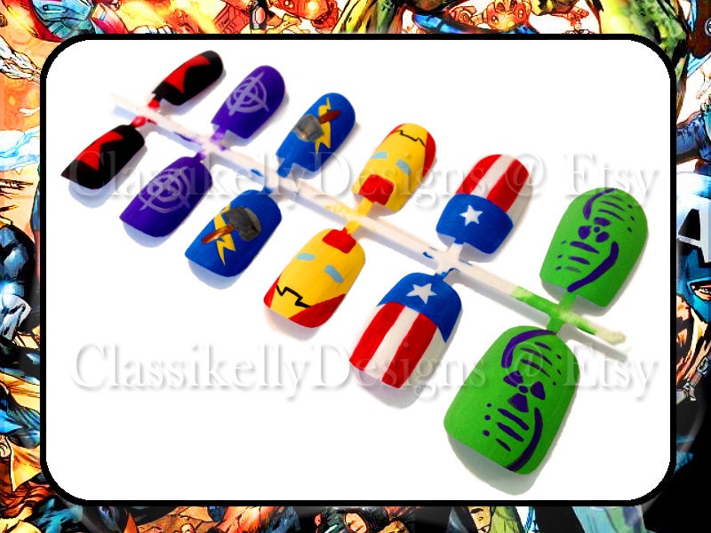 Avengers Nail Set