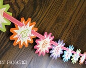 CUSTOM Create your OWN Just Born/0-12 mos banner for hanging monthly photos. First Birthday Picture Banner. Photo Banner. Picture Banner.