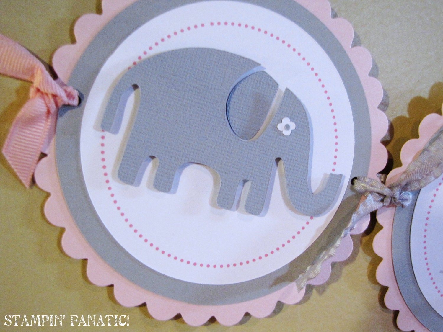 Sweet Little Peanut Collection: Large Birthday Banner. Elephant Birthday Banner. Il_570xn