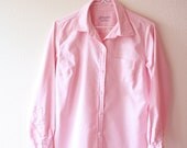 vintage pink boyfriend top