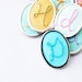 Made to Order. Personalized Initial Pendant. NO CHAIN. Hand Embroidered Letter, Custom Monogram Pendant by Merriweather Council