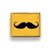 25% off SALE - Golden Stache - Classic BiFold Wallet by ZERO GRAVITY
