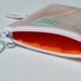 handmade 100% organic cotton purse pink flamingo love design  - SALE - DISCONTINUED