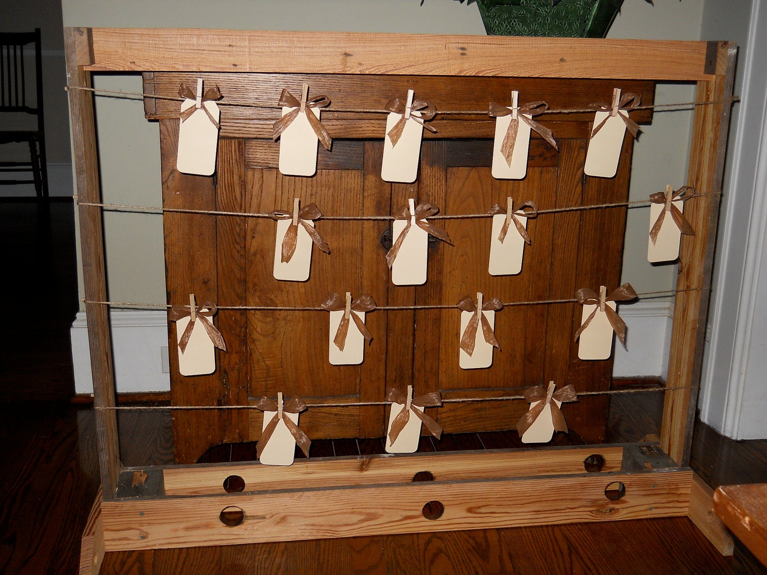 Medium Escort Card Holder Perfect for Vintage, Rustic, Beach or Farm Wedding