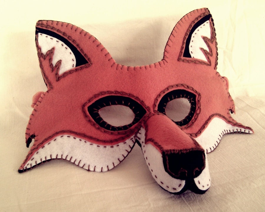 Fox Mask PDF Pattern